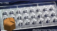 Polycarbonat schokoladenform, 24 tassen, moldes de policarbonato para schokolade, hohl schokoladenformen, 2015 schokolade, die werkzeuge