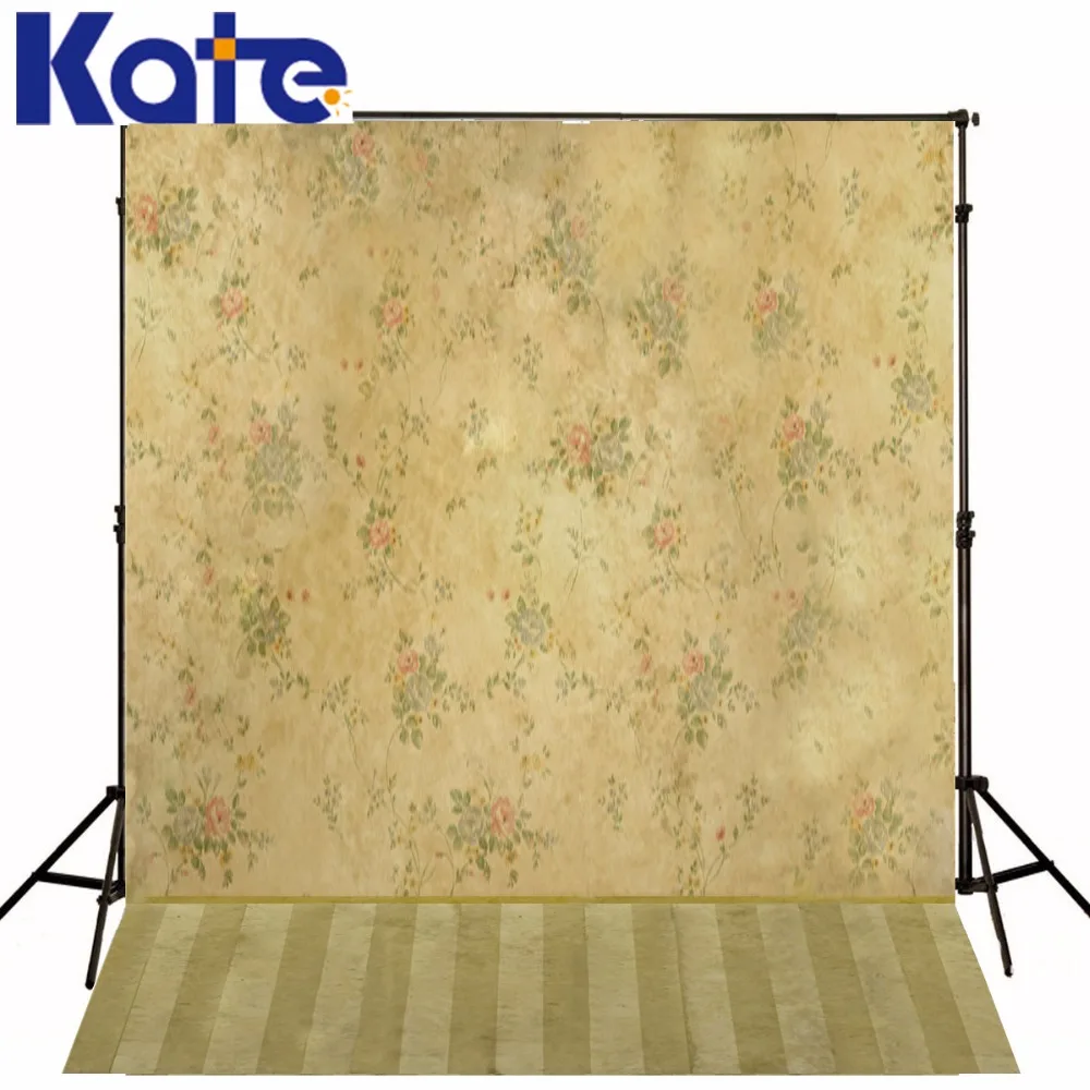 

Kate Digital Printing Photography Background Retro Flowers Wall Floor Backgrounds For Photo Studio