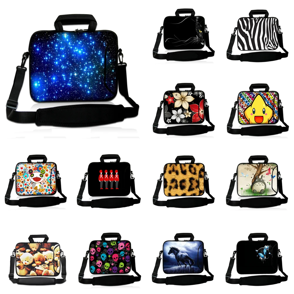 Унисекс плечо сумки для ноутбуков 10 "Tablet Портативный сумка для chuwi Xiaomi Apple 12 13,3 14 15,6 15,4 17 "Бизнес Портфели