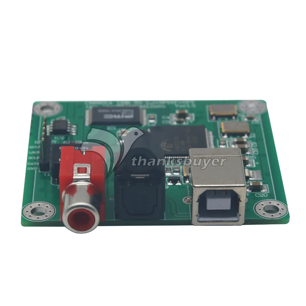 TZT CM6631A 24 бит/192 кГц USB для коаксиального и оптического волокна SPDIF I2S от LJM новая