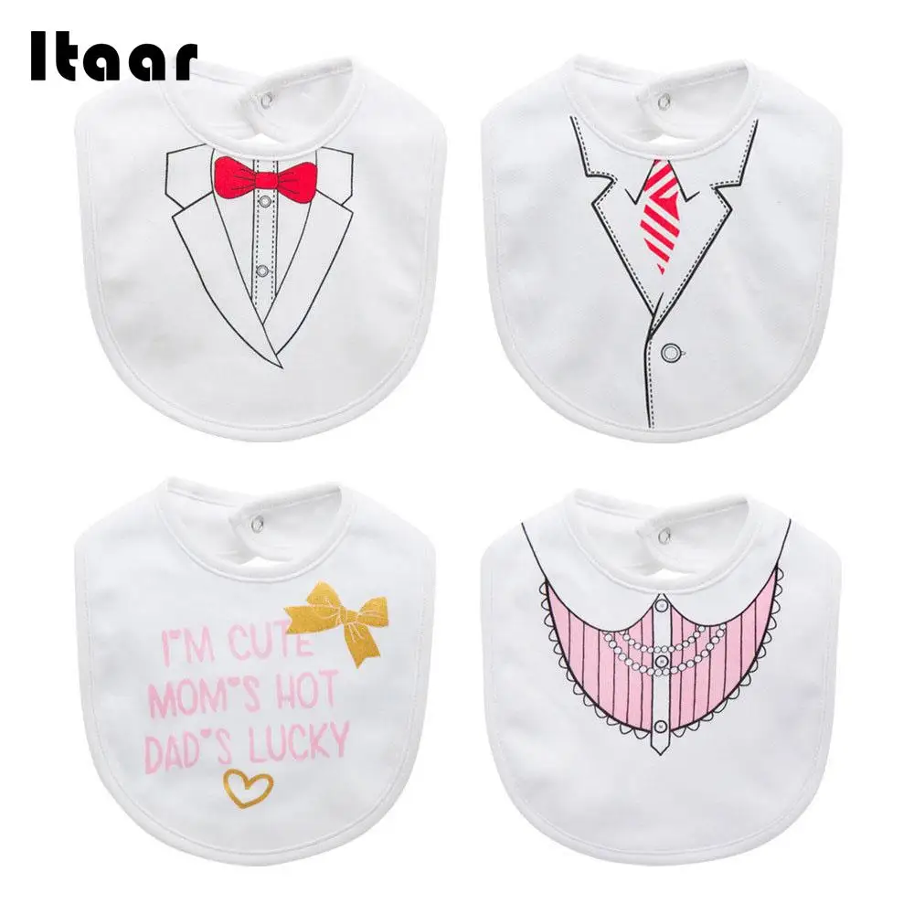 2018 Soft Baby Bibs Baby Care Newborn Bibs Cotton Saliva Lovely Baby'S Health Baby Burp Cloths Drop Shipping