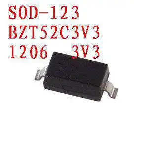 Зенер диод BZT52C3V3 SOD-123 100 шт