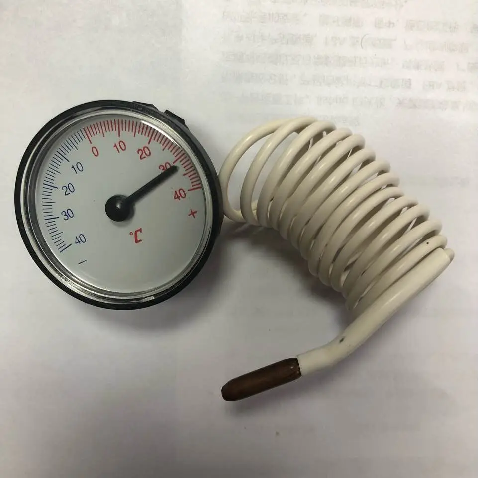 

Dial Thermometer Temperature Tester Capillary Gauge with 1m Sensor TEMP -40 - 40 Degrees Celsius termometro termometre 20%off