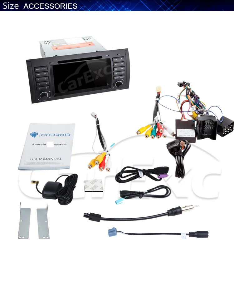 Top Android 9.0 Quad Core Car DVD Player GPS Navi Radio Stereo For BMW E39 1996-2003 E53 X5 With   Wifi BT 14