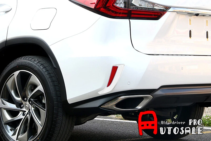 Матовая Автомобильная задняя противотуманная фара из АБС пластика для LEXUS RX200t
