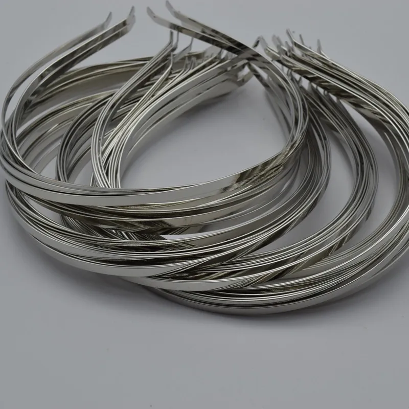 50pcs 5mm Metal Headband Wholesale Lots Hair Band Accessory