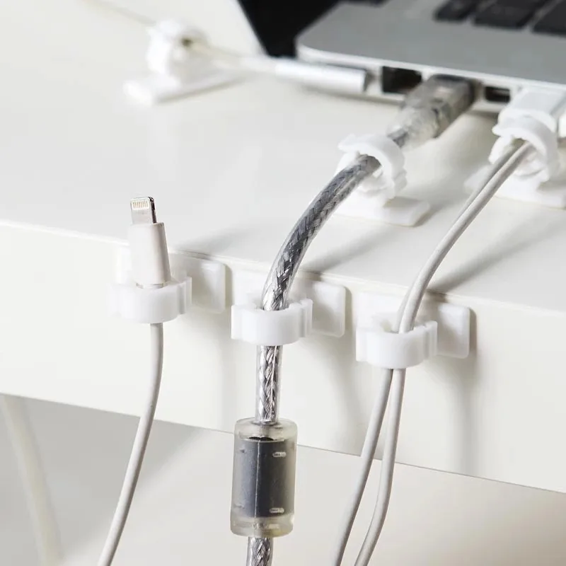 4pc Computer Cable Organizer Cable Winder Protector Wire Cord