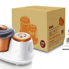 220 В Интеллектуальный автоматический миксер для теста с чашей пищи Электрический блендер брожение и замесить тесто функции с таймером