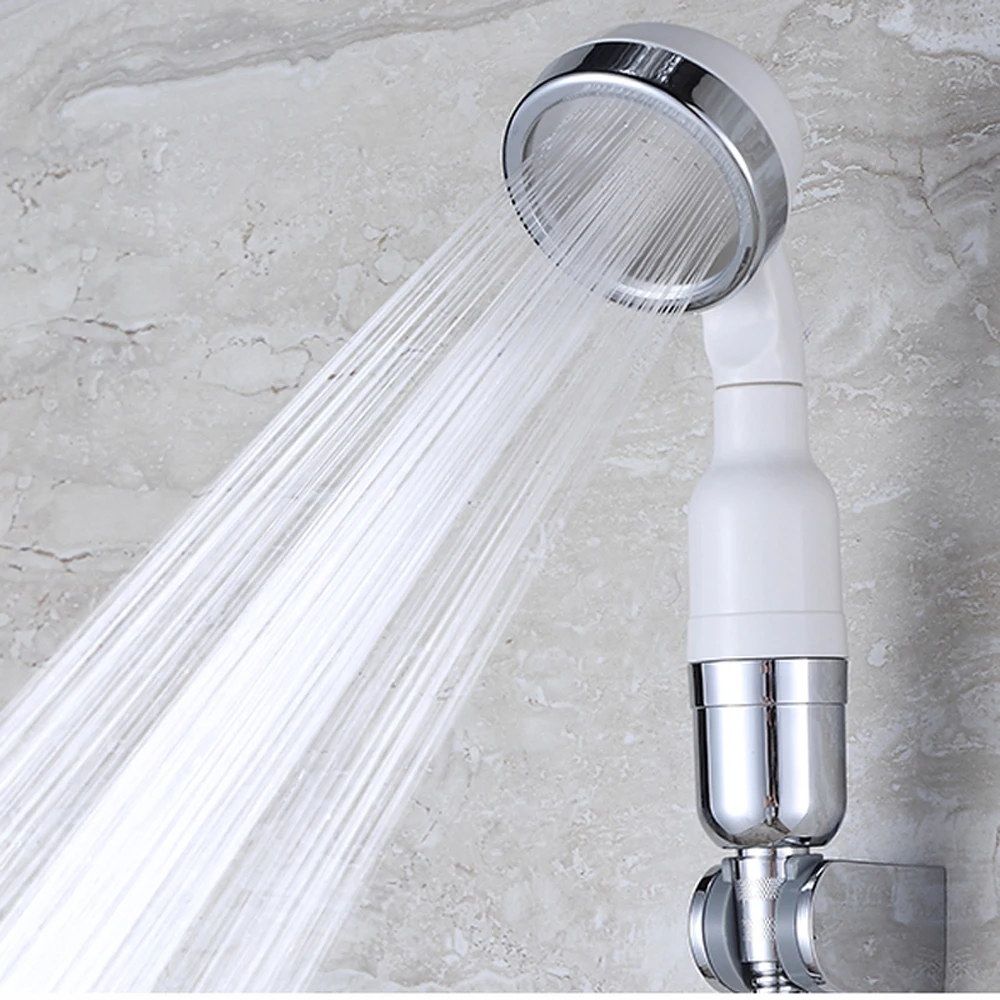 Healthy Negative Ion SPA Filtered Adjustable Shower Head with Shower Hose Negative Lon SPA Shower Head