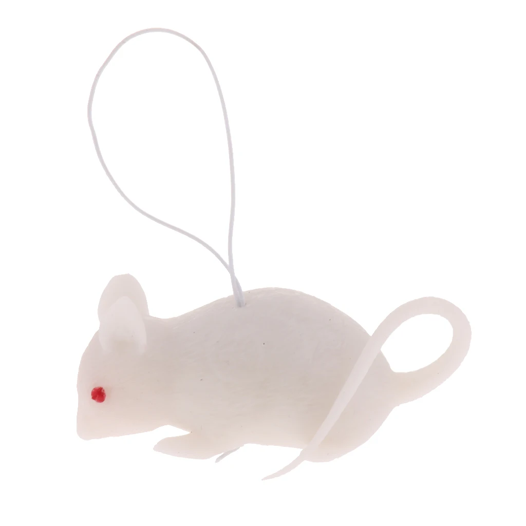 Mini Rubber Mouse Simulation Rat False Lifelike Mouse Model Toy Novelty Gag Toys Theme Party Decoration