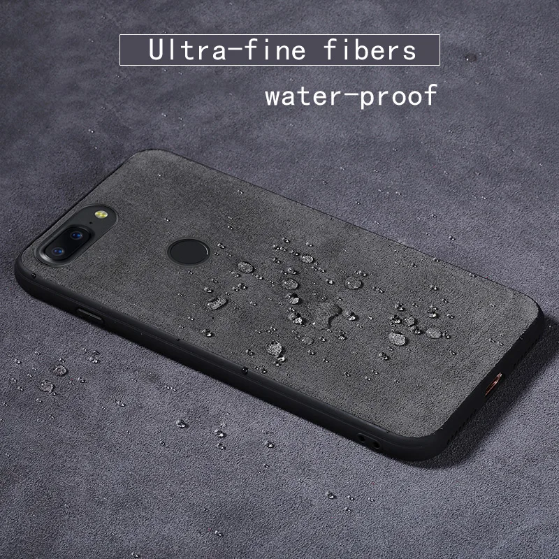 Роскошный кожаный чехол для телефона Oneplus 7 7t 8 pro nord замшевая мягкая задняя крышка