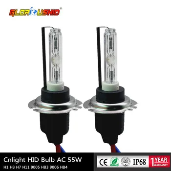 

35W CNLIGHT H7 Xenon H1 H11 H8 H9 hb4 9005 HID Bulb With Ceramic Metal Base For Car Headlight 4300K 6000K 8000K hid lights