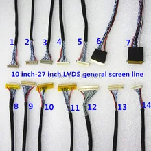 10 дюймов-27 дюймов 60 Гц ge an LVDS ЖК-линия ЖК-экран(14 шт