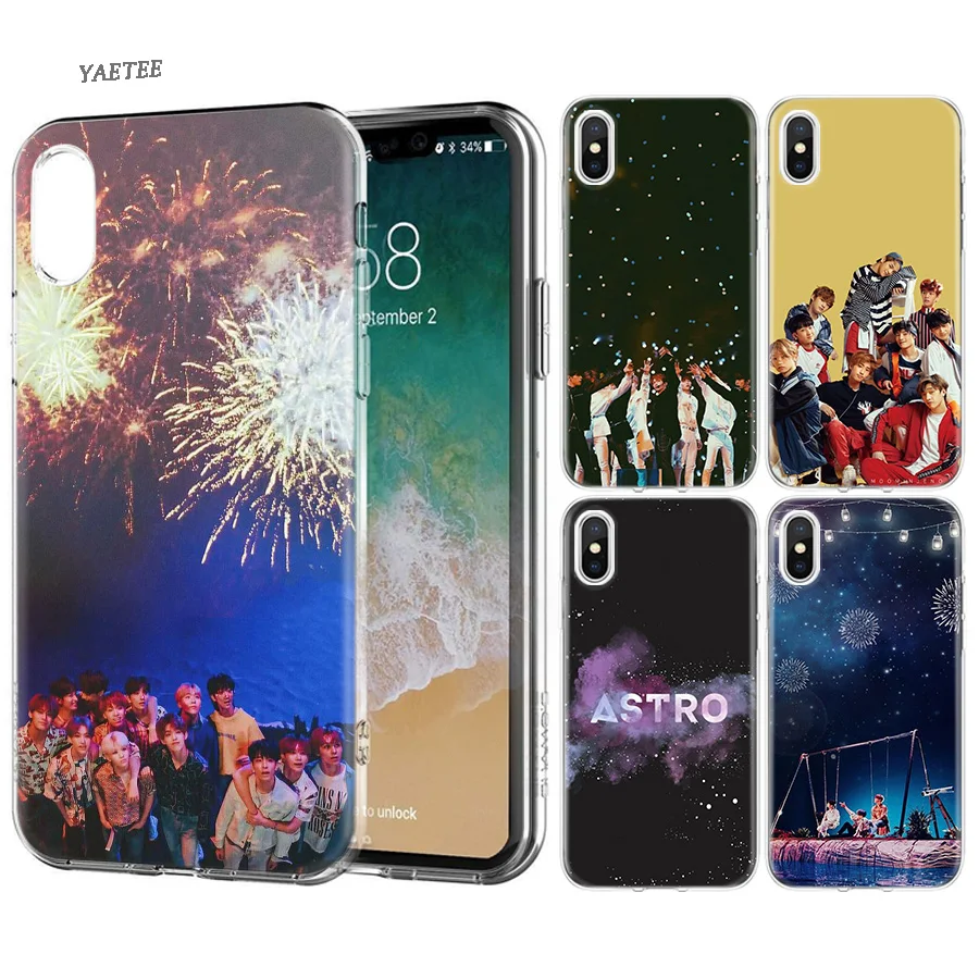 

KPOP ASTRO B.A.P Day6 Fashion Soft Case For Apple iPhone 6 6S 7 8 Plus X 10 XS MAX XR 5S 5 5C SE Full Protection Cover