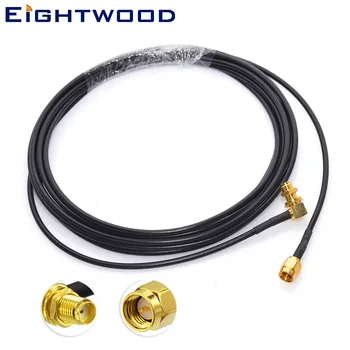

Eightwood Conversion DAB/DAB+ Car Radio Aerial Adapter SMA Plug Male to SMA Jack Female Adapter Connector Cable for Beat 400 485