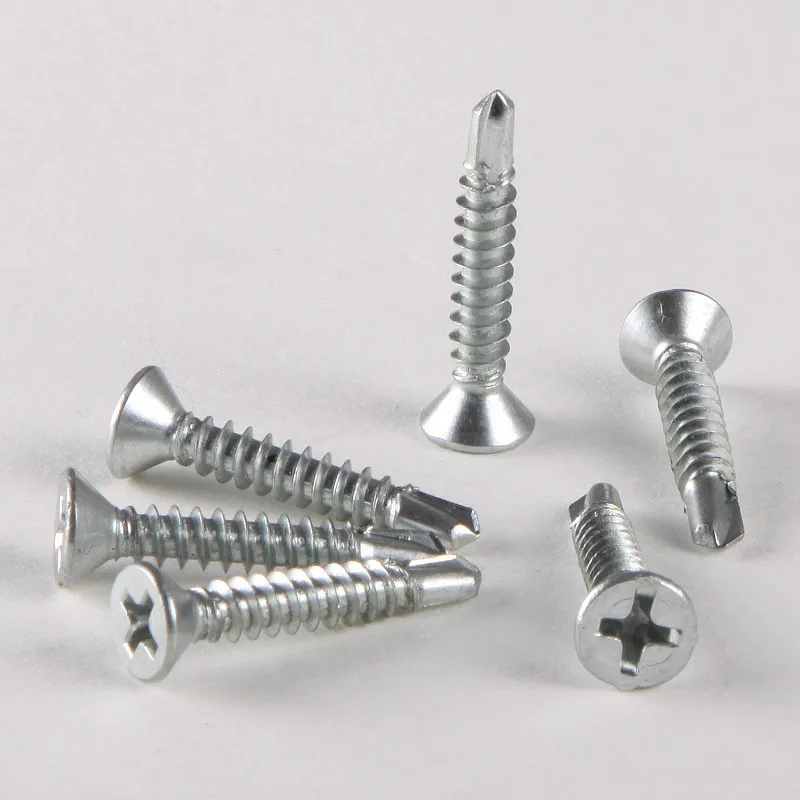 5PCS Special 410 Stainless Steel Flat Head Self Drilling Screws