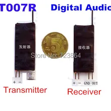 UHF Цифровой Сигнал беспроводной аудиоприемник передатчик Модуль+ приемник модуль