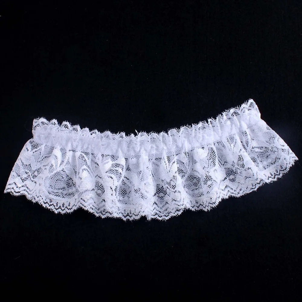 NEW Bridal Wedding Garters Light Blue On Light Blue Prom GetTheGoodStuff