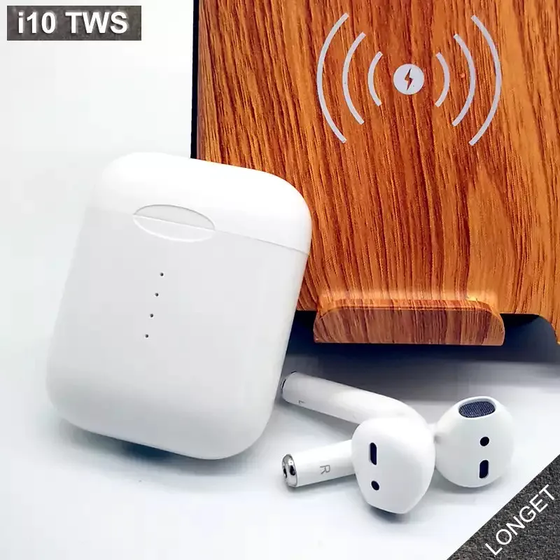

i10 tws Bluetooth Earphones Wireless Headphones Bluetooth 5.0 Touch control Earbuds with charger case for all Phones