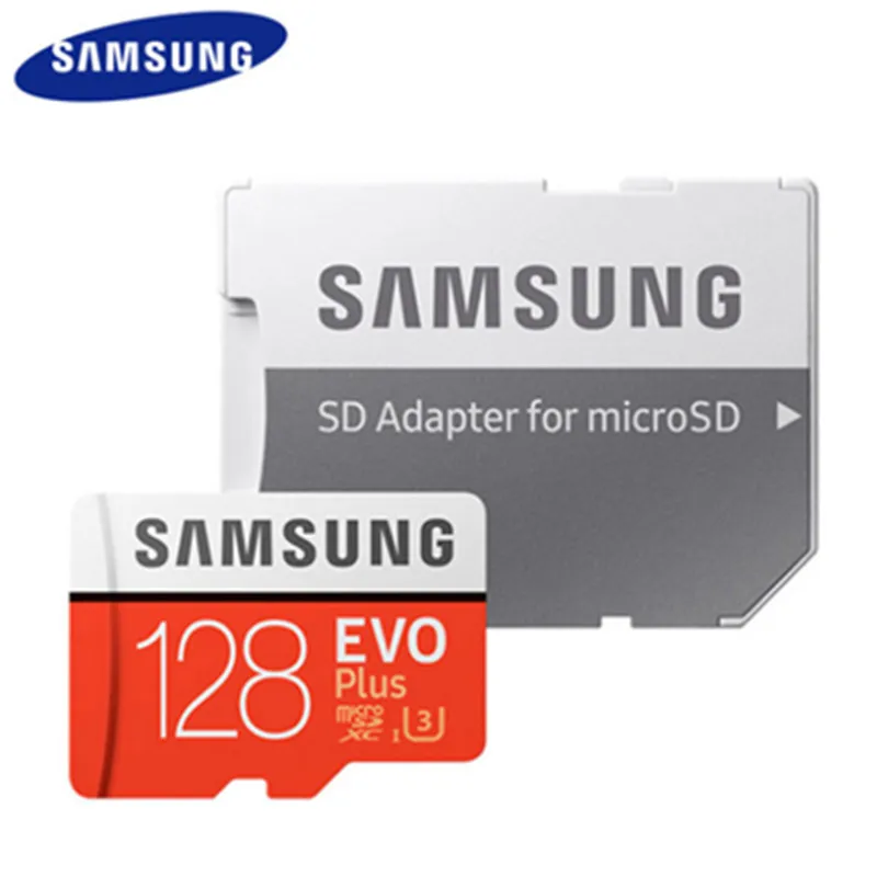 Карта памяти SAMSUNG EVO Plus 32 ГБ/64 Гб/128 ГБ/SDHC 64 Гб/128 ГБ карта micro sd 64 Гб SDXC micro sd TF карта класс 10 карты Microsd C10 - Емкость: 128GB