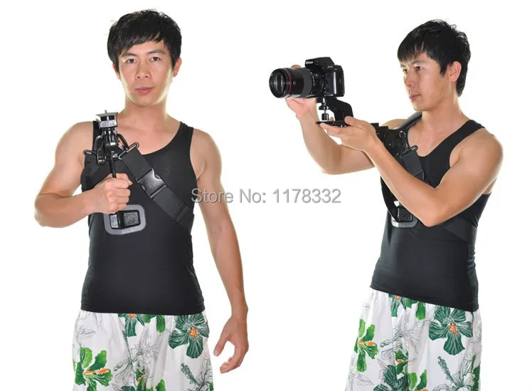Exempt postage + tracking number Camera Camcorders Hands-Free Shoulder Support Tripod Mount Rig pad for Sony 5D 60D D3100 PT006