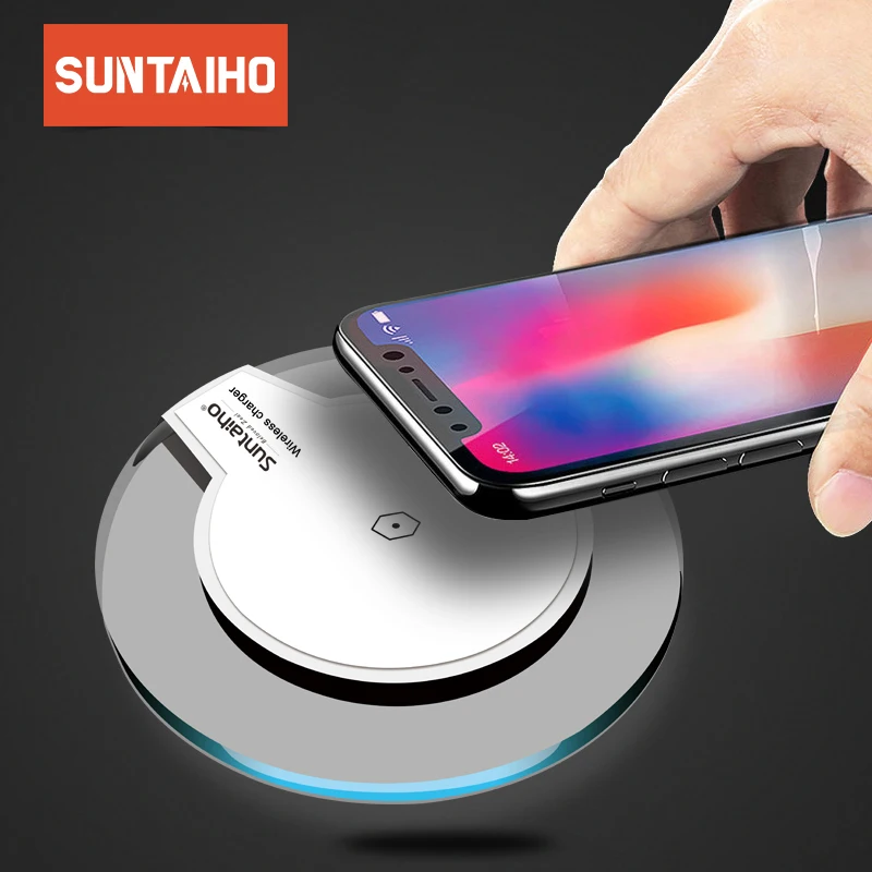 Quick Wireless Charger Suntaiho 5W 1A Quick Wireless Charging Stand for iPhone 8/X Samsung Note8/S8/S7/S6/Note5/edge Xiaomi mi9 Quick Wireless Charger Suntaiho 5W 1A Quick Wireless Charging Stand for iPhone 8/X Samsung Note8/S8/S7/S6/Note5/edge Xiaomi mi9