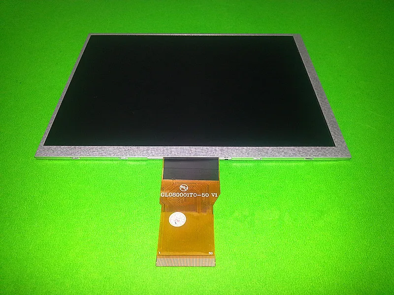 

Skylarpu 8 inch for GL080001T0-50 V1 LCD display for Newman T9 monokaryon Tablet PC TFT LCD display Screen panel (without touch)