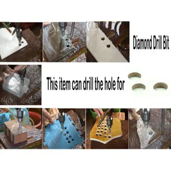 

10 In1/Set Diamond Glass Ceramics Marble Hole Opener Cutter Drill Bit 3mm~50mm