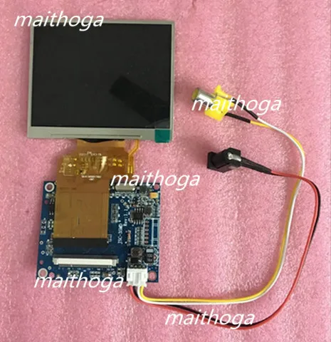 Плата AV привода 5в 12в + 3 5 дюймовый TFT ЖК экран LQ035NC111 5*320 (без касания)|lcd sound system of