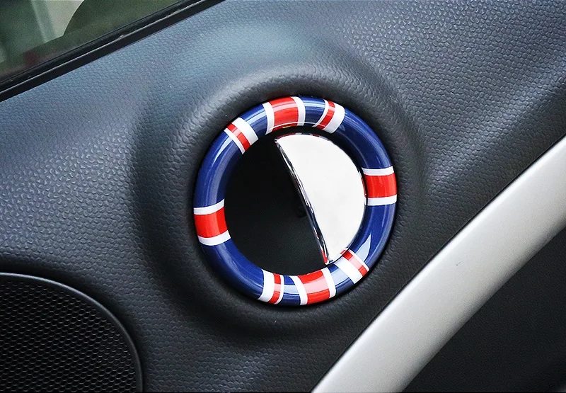 4 шт ABS салона дверные ручки литья планки для Mini Countryman R60 2011 2012 2013 Аксессуары Укладка