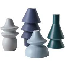 Керамическая ваза в скандинавском стиле украшение гостиной Цветочная ваза, домашний декор гостиной современная керамика статуи