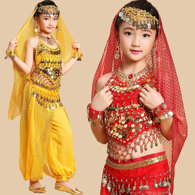 Buy bollywood dance costumes for kids skirts top and
