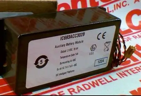 1 шт. IC693ACC302B вспомогательная батарея модуль IC693ACC302 693ACC302 3 V 15000 мА/ч, литий-ионный аккумулятор
