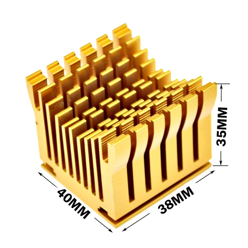 Aluminum Heatsinks with Fan Cooler Heat sink North bridge Processor Black