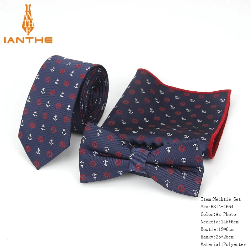 

3pcs/lot Men's Vintage Cartoon Bike Animal Dog Slim Neck tie Bowtie Hanky Sets Wedding Business Suits Butterfly Pocket Square