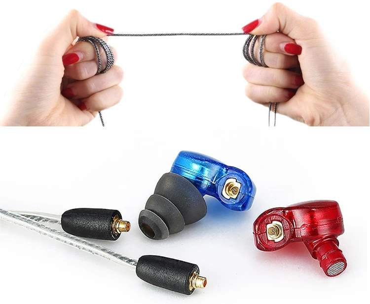 Новинка! Moxpad X6 In Ear Спорт Наушники с микрофоном для iPhone Samsung мобильных сотовых