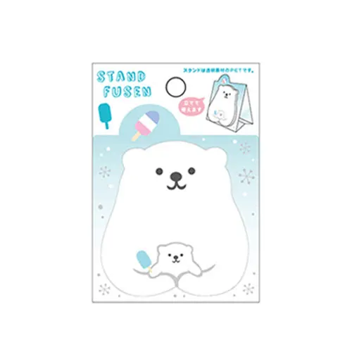 1 шт. Летняя серия polar bear Can stand memo pad Стикеры для заметок блокнот-стикеры Канцтовары papeleria школьные принадлежности для детей Подарки - Цвет: 02