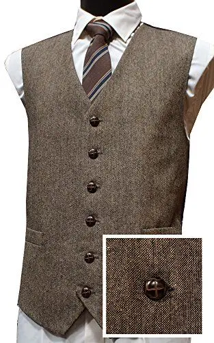 Cheap tweed waistcoats for men See our range of Mens Tweed Waistcoats for sale. From modern slim-fitting tweed waistcoasts to classic Harris tweed waistcoats, all delivered to your door UK. Buy mens tweed waistcoats UK.