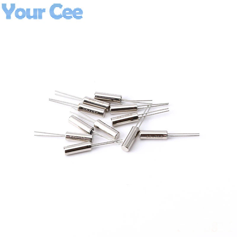 50pcs NEW Crystal 32.768 kHz 32.768KHZ 32.768k Hz Cylinder 2 x 6 mm