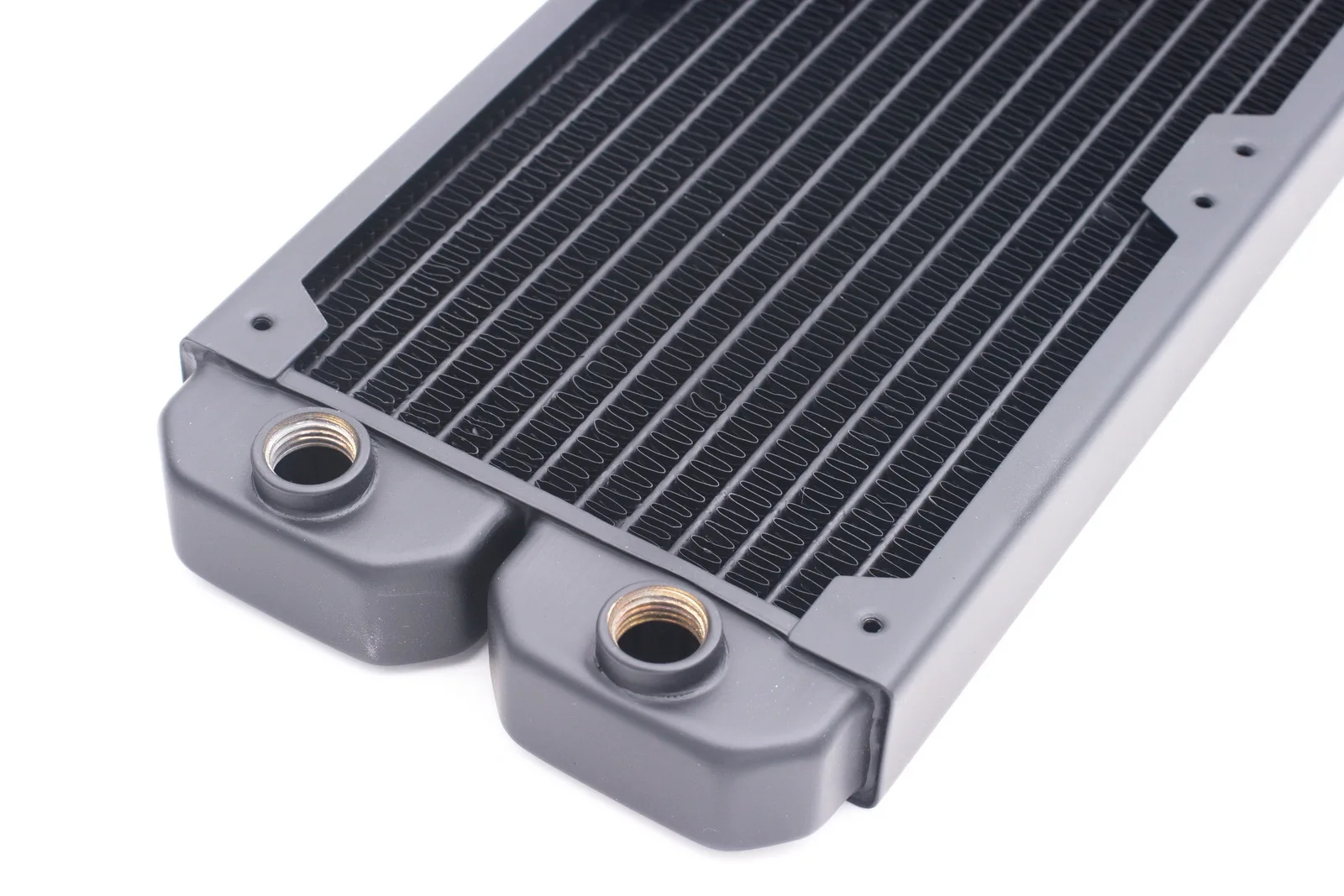 Радиатор из меди ModX 360 мм 3x12 см 14 трубок для охлаждения воды|radiator heat exchangers|water