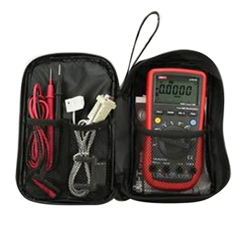 

Durable 20*12*4cm Black Canvas Bag Waterproof Tools Bag for UT61 Series Digital Multimeter Cloth toolorganizer
