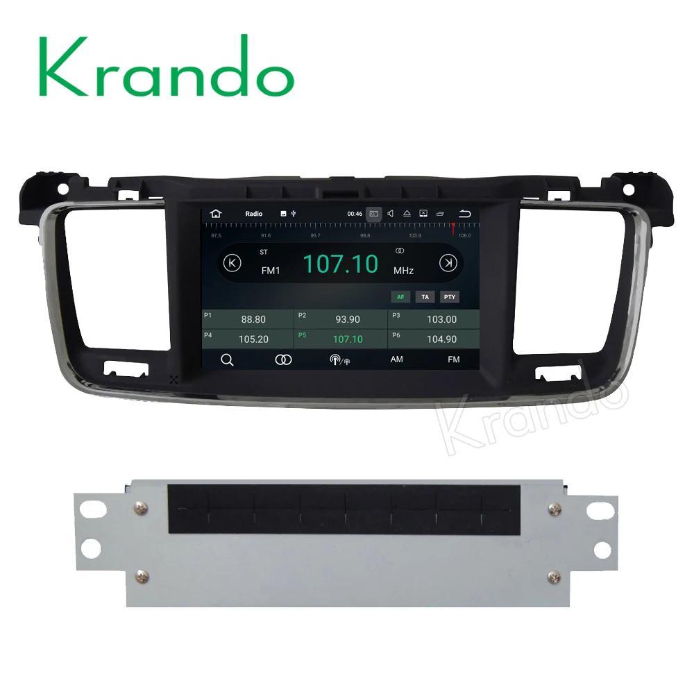 Автомобильный dvd-плеер Krando Android 8 0 для peugeot 508 2011-2016 мультимедиа gps радио