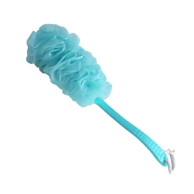 

Bath Scrubber Brush Long Handle Shower Body Sponges Back Nylon Mesh Brush for Utility Bathroom Accessories