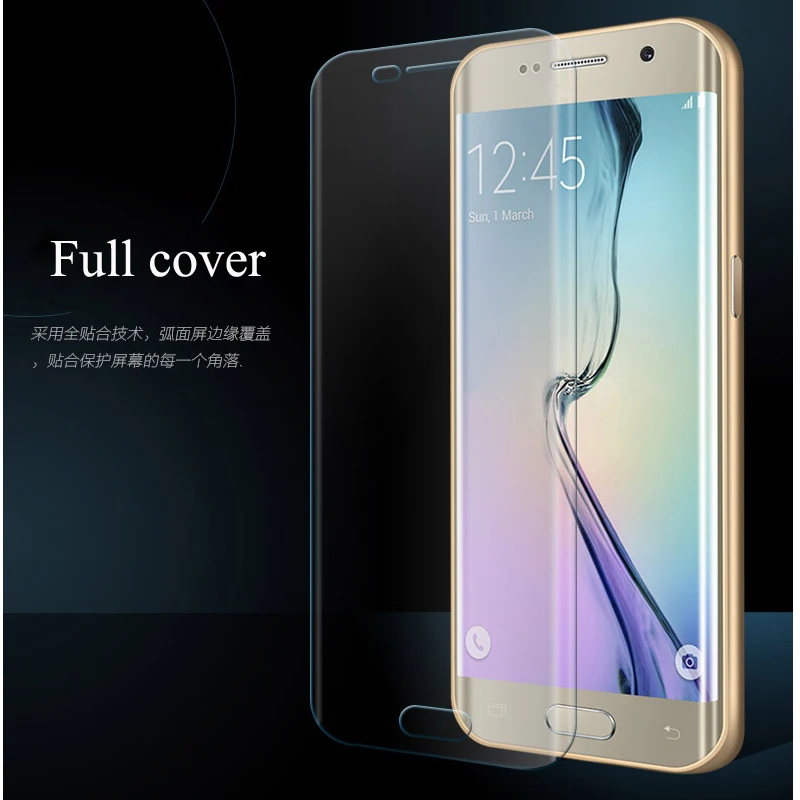 Защитная пленка YKSPACE 3D для Samsung Galaxy S6 edge Plus S7 S8 S9 S10 Note 8 7 FE 9|film for samsung|screen protector