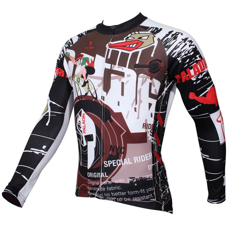 

ILPALADINO Bike Long jersey Color deer Men Pro Cycling clothing Ropa Ciclismo Male MTB Wear Maillot Long Sleeve Winter