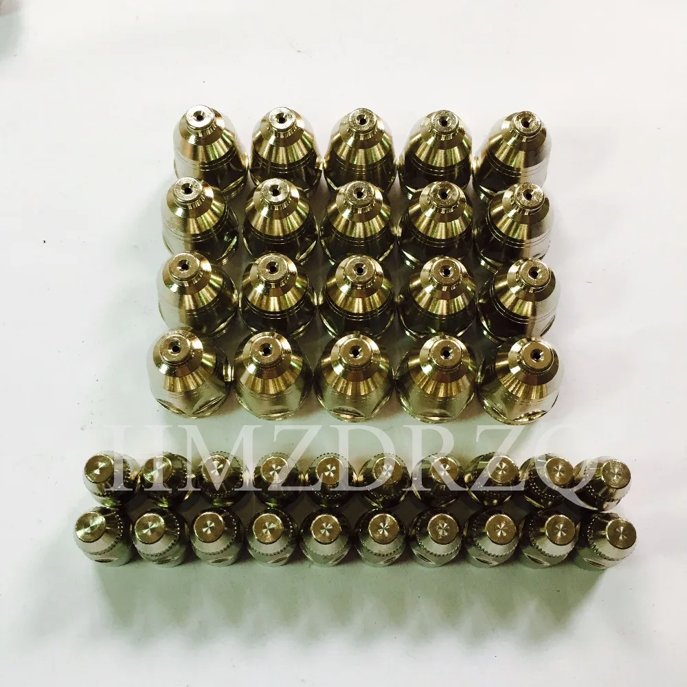 40pcs CUT80 LG80 80A inverter plasma cutter P80 cutting gun consumables or accessories Electrodes Tips