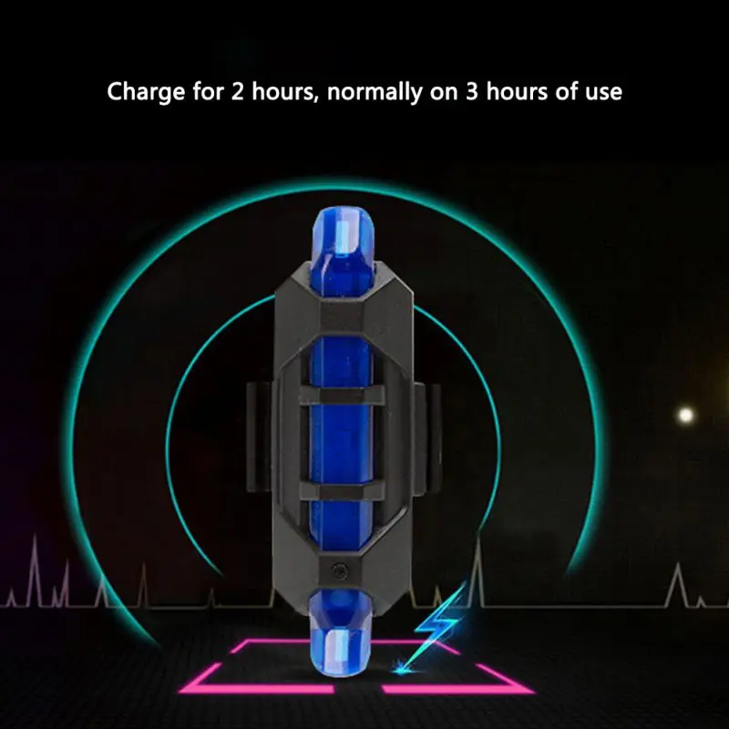 Cheap Personal Safety Waterproof Bicycle Light Tail Light Warning Light LED Riding Equipment USB Charging Bicycle Accessories 3 Cheap Personal Safety Waterproof Bicycle Light Tail Light Warning Light LED Riding Equipment USB Charging Bicycle Accessories 3