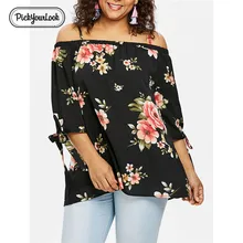 Pickyourlook Plus Size Women Blouses And Tops Summer Floral Printed Lady Blouses Spaghetti Strap Off Shoulder Female Tops Blusas Pickyourlook Plus Size Women Blouses And Tops Summer Floral Printed Lady Blouses Spaghetti Strap Off Shoulder Female Tops Blusas