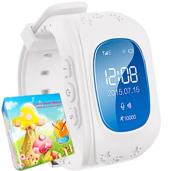 gps kid tracker smart wristwatch sim card
