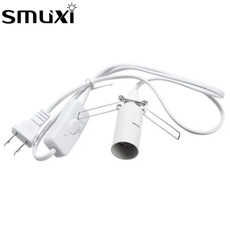 Smuxi черный белый 1 м 1,2 м 1,8 м 2 м шнур вкл/выкл лампа база Гималайская Соляная Лампа Электрическая мощность США/ЕС/Великобритания/Австралия вилка